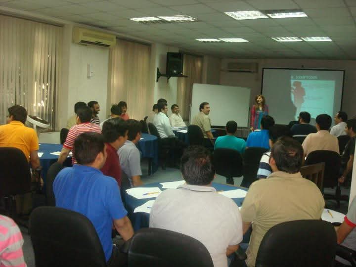 Corporate training event